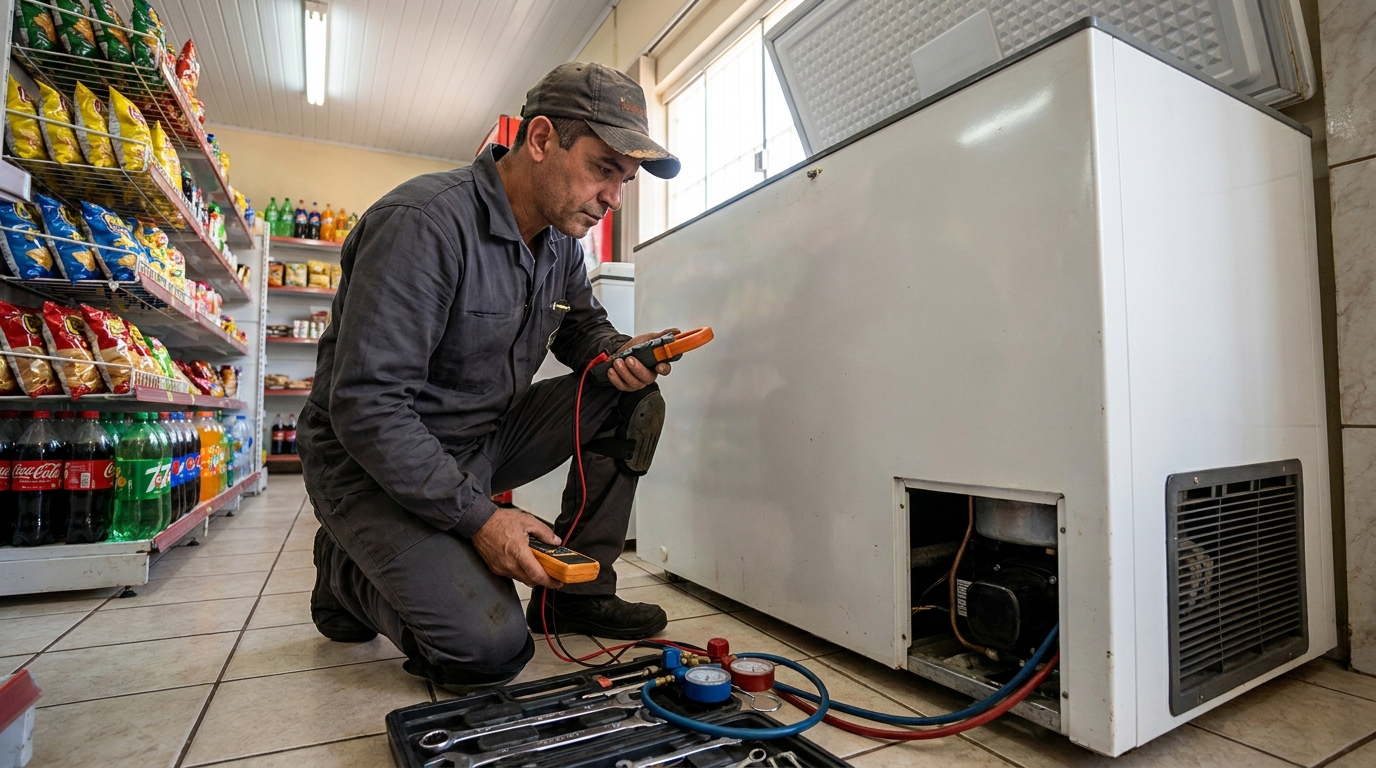Conserto de freezer em Itajaí‑SC