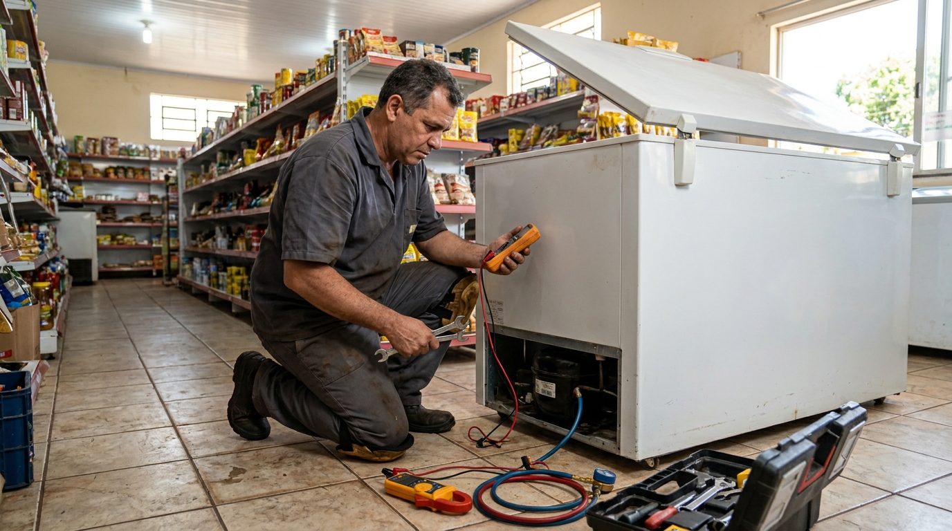Manutenção de freezer em Canoas‑RS